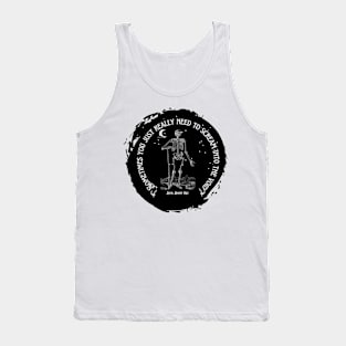 Scream Into The Void Tank Top